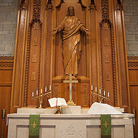 Church Exterior and Interior